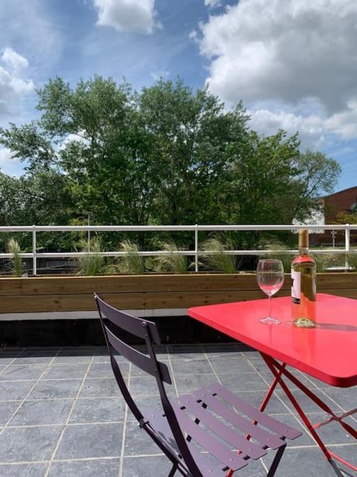 Au 154 Bis - Joli Appartement Avec Grande Terrasse Et Proche De La Plage A Malo Dunkirk ภายนอก รูปภาพ